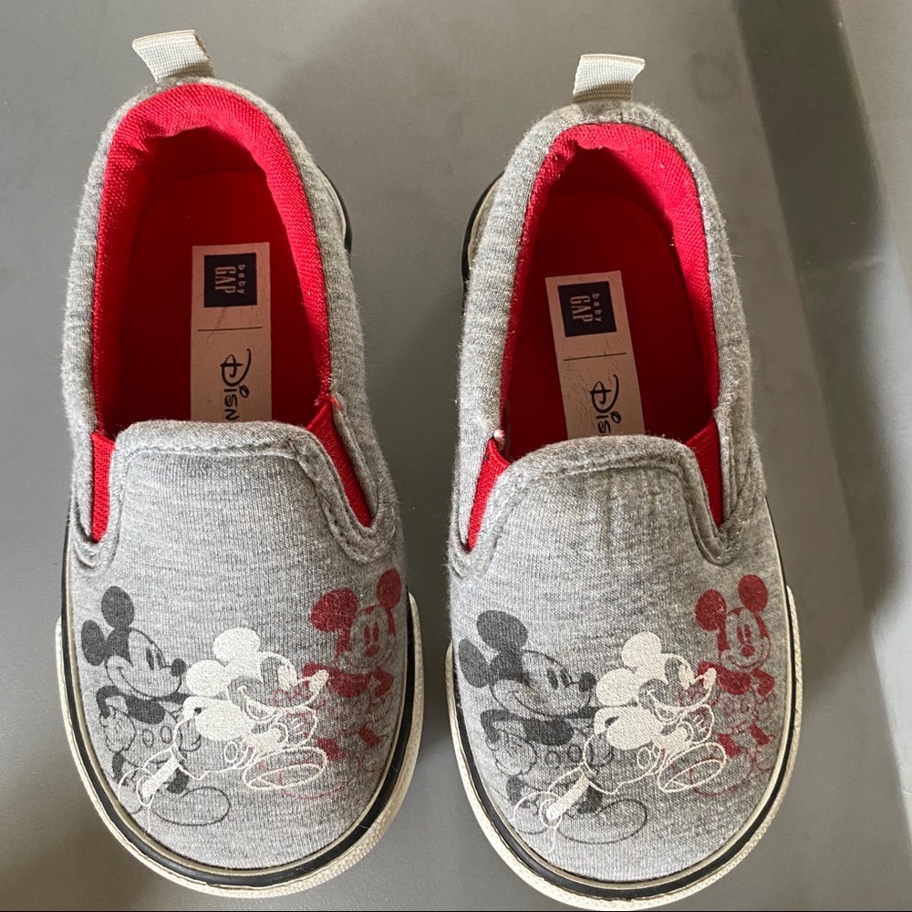 Gap Disney slip on sneakers